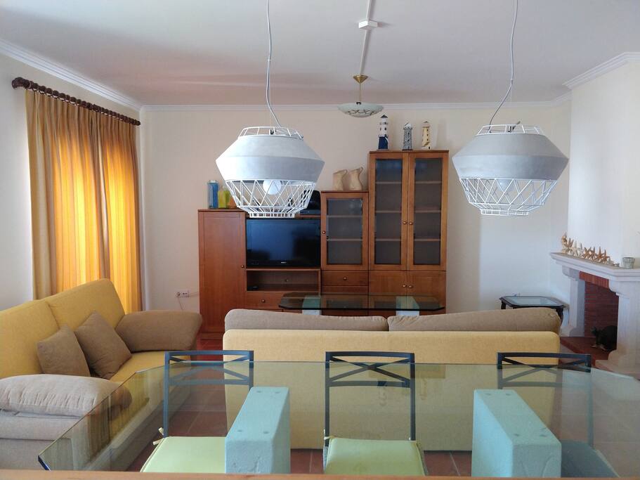 Living Room + Dining Area
