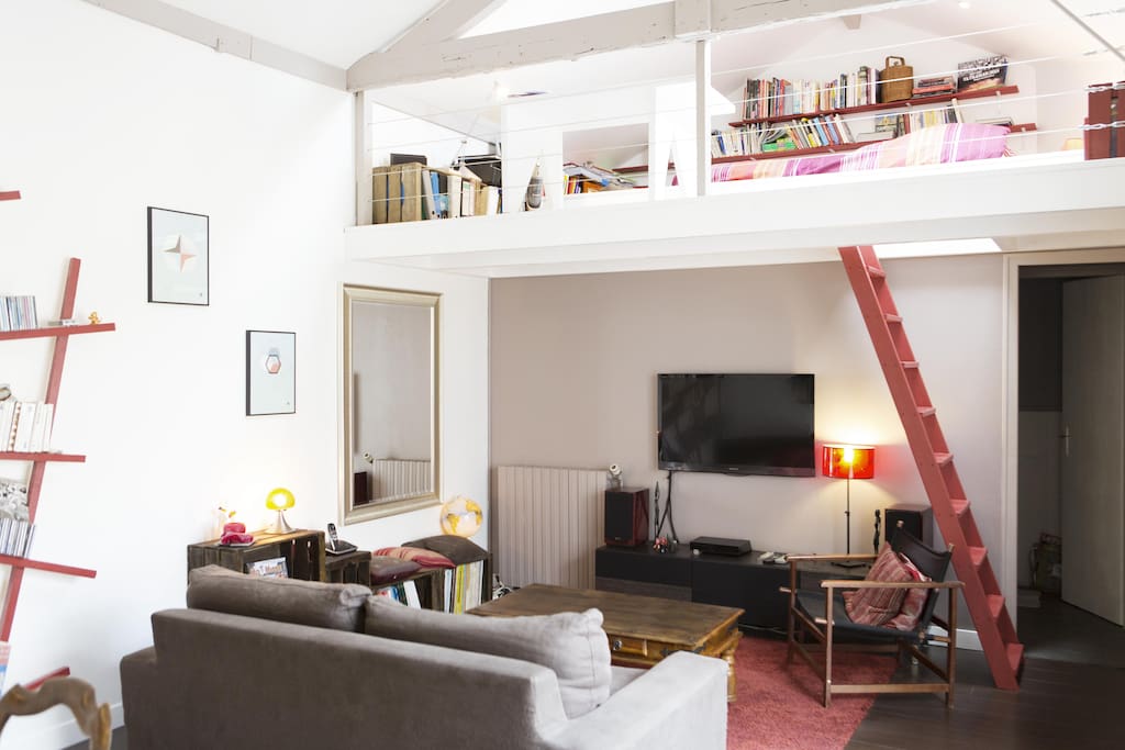 Un espace salon convivial