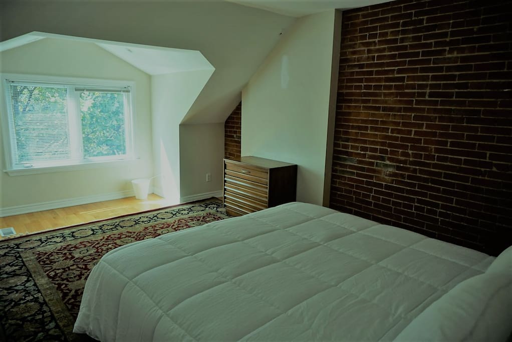 King Bed in master bedroom