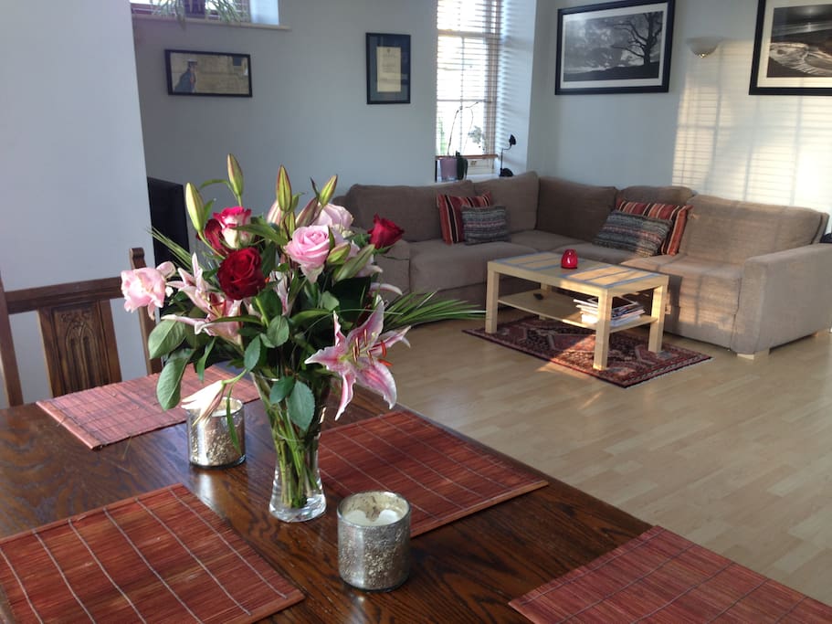The living room