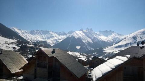 Top performing Airbnb: Le Charvin apartment, 2 rooms, 4 people in Saint Jean D'arves