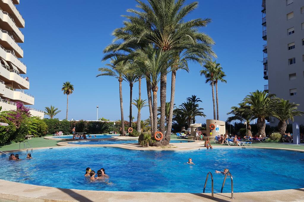 Piscinas, zona común