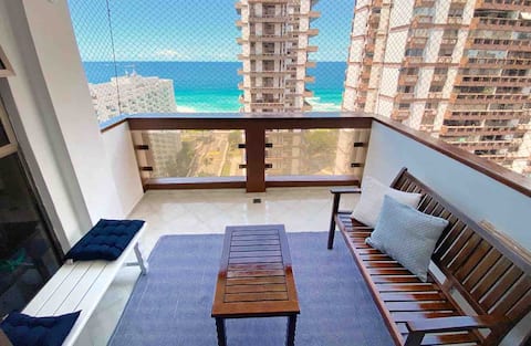 Successful Airbnb property: Flat in Rio: Sea View Barramares LUXURY English/Spanish in Barra Da Tijuca