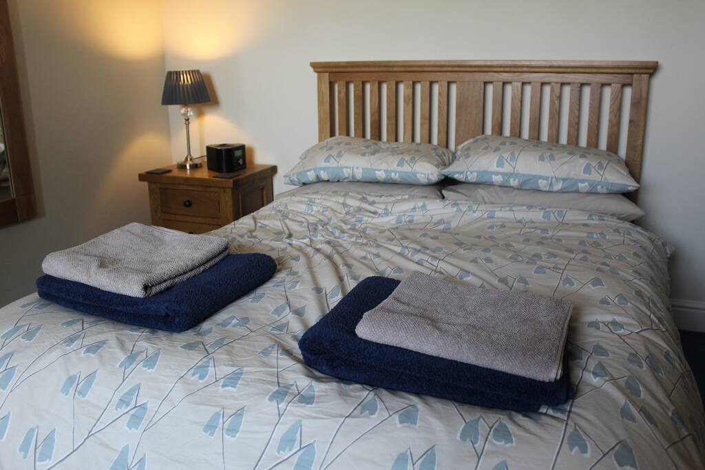 Luxury duvet and towels