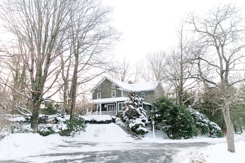 The house from the yard