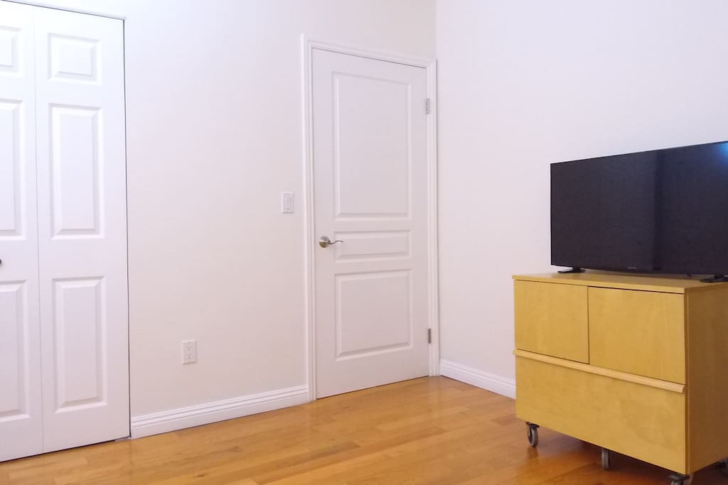 40 inch TV in your room with Hulu and Netflix