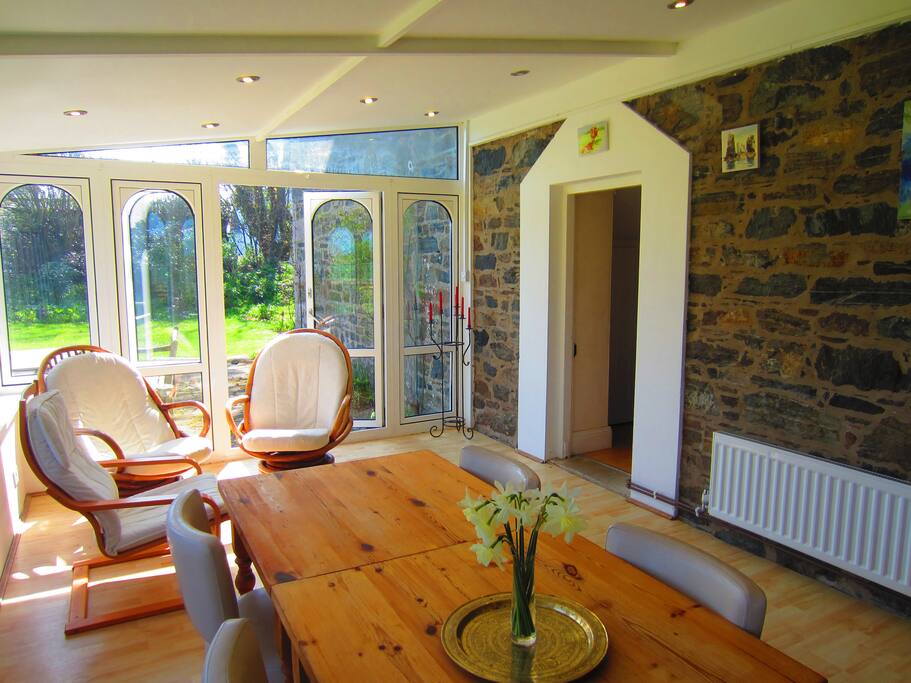 Conservatory sitting area