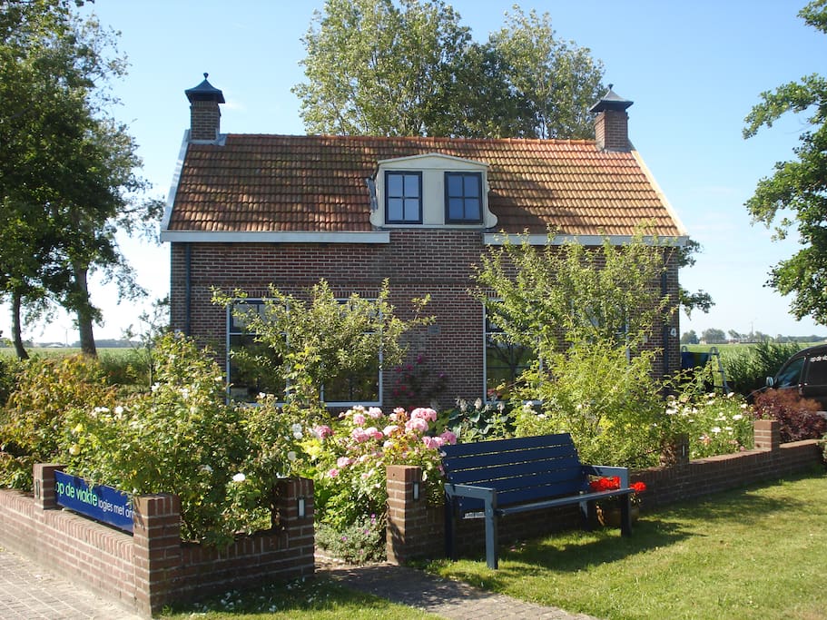 Huis met tuin.