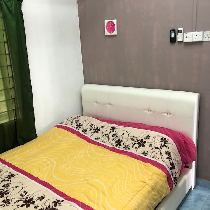 Queen Size Bed and Mattress