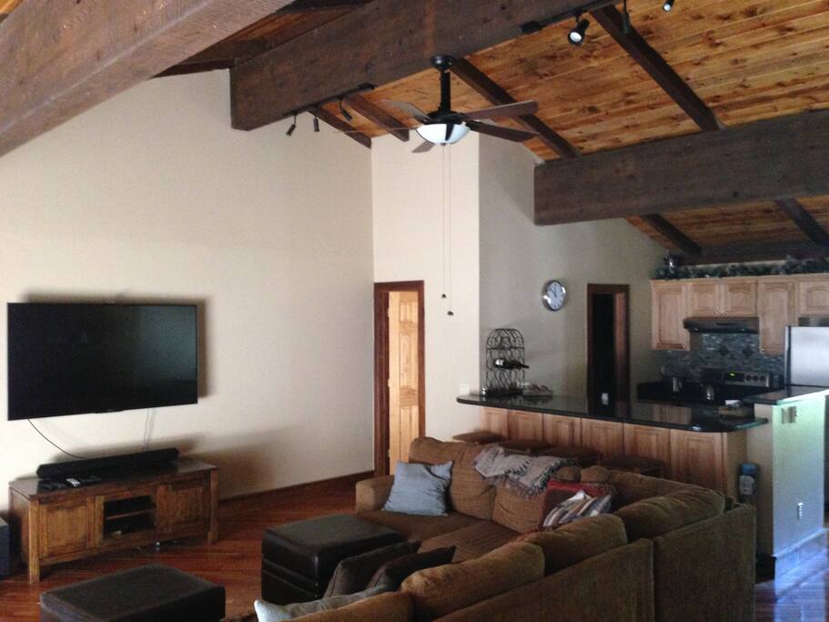 Family Room and Kitchen