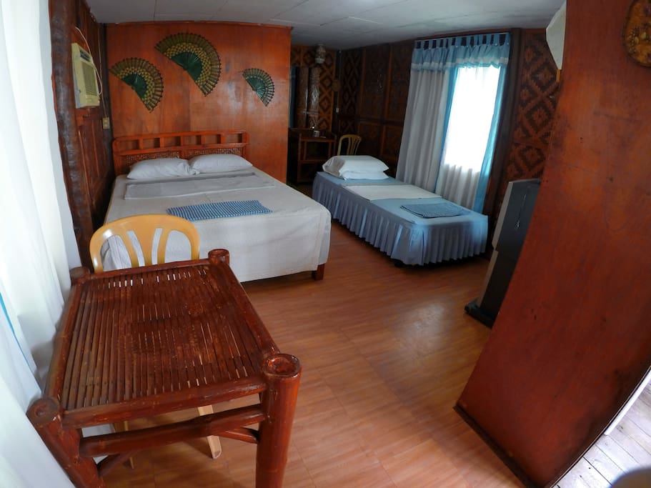 Single cottage room interior