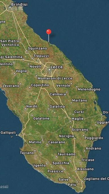 Vicina alle arteri di comunicazione per permettervi di visitare tutto il Salento in un batter d'occhio