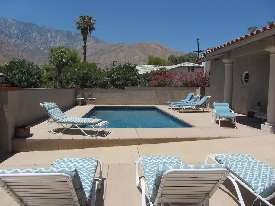 Sun, pool, views and room for quite a few friends!