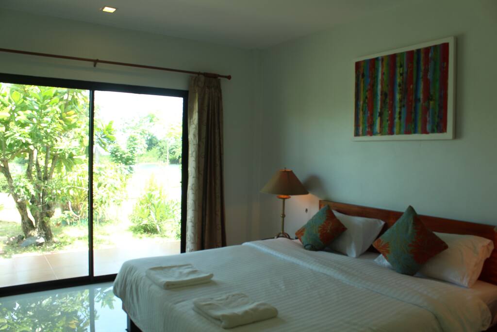Lake front room