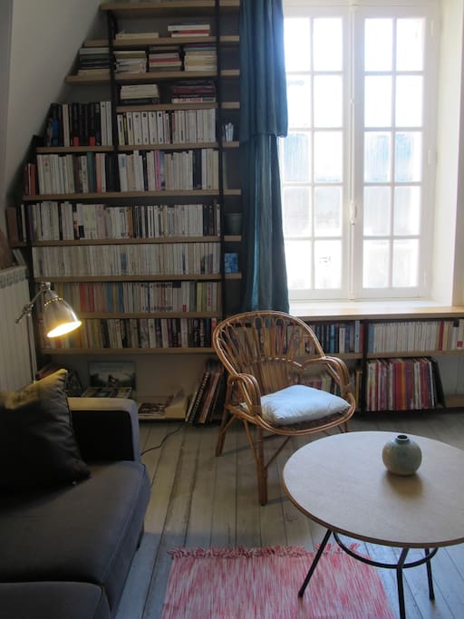 Le coin bibliothèque