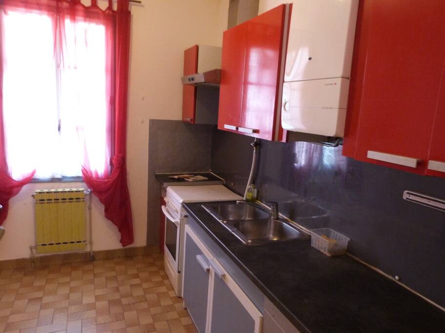 La cuisine, côté rue