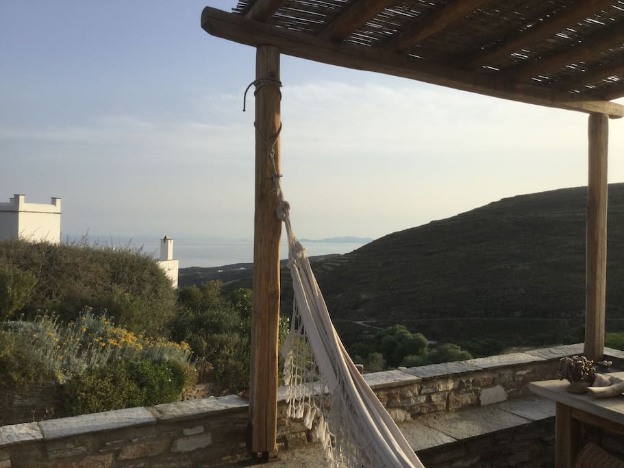 The terrace