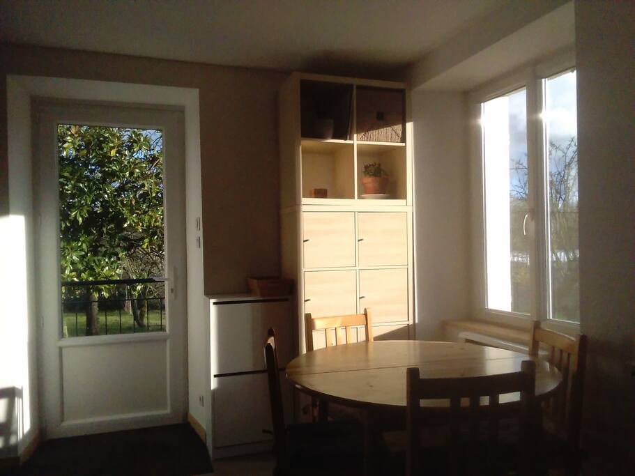 Salle à Manger soleil couchant