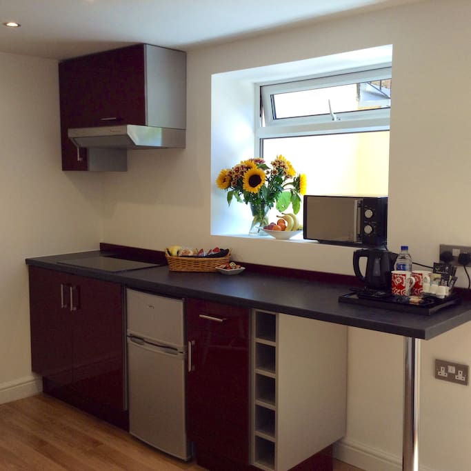 Fully equipped kitchen