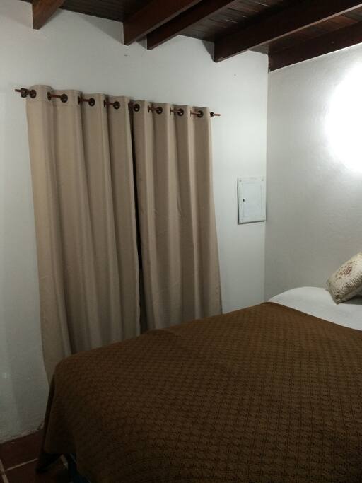 Suíte com cama de casal