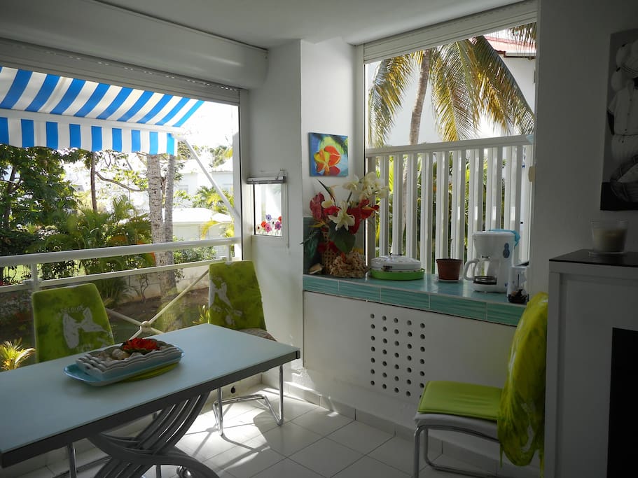 cuisine vue jardin
