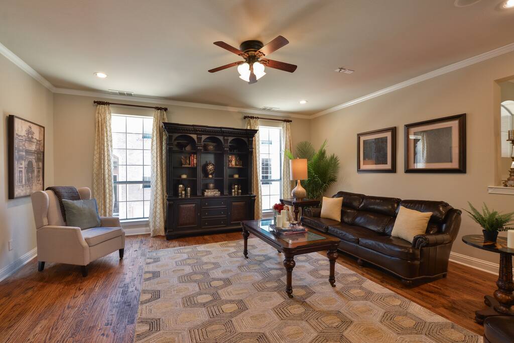 Open concept living area