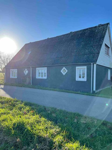 Spacious cottage in rural surroundings.
