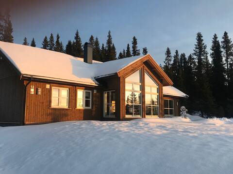 Modern cottage at Nordseter/Sjusjøen/Lillehammer