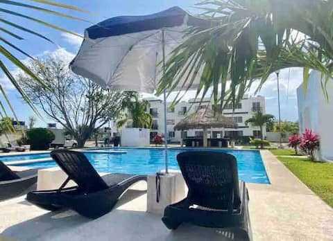 50% Off ground floor facing the pool