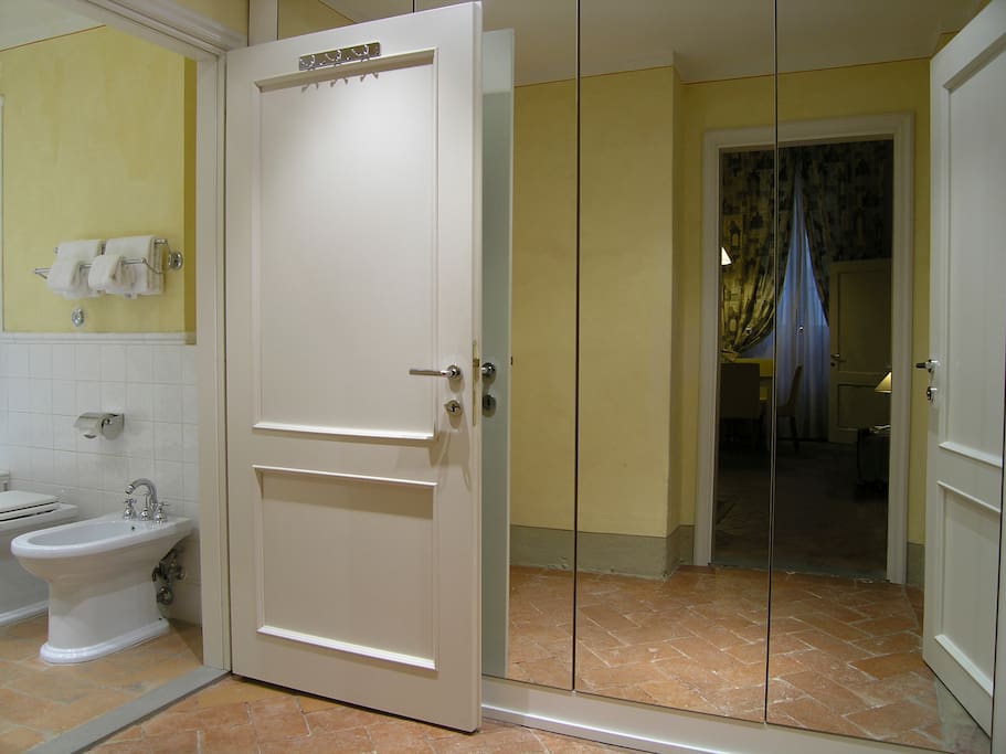 Bathroom entrance