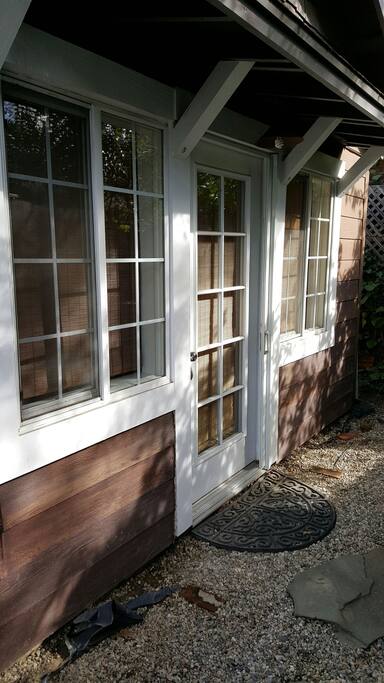 Main Door to Private Guest House