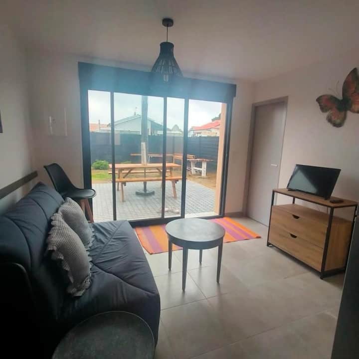 Studio 30m2 Mitoyen Maison Principale,  Parking - Bénesse-Maremne