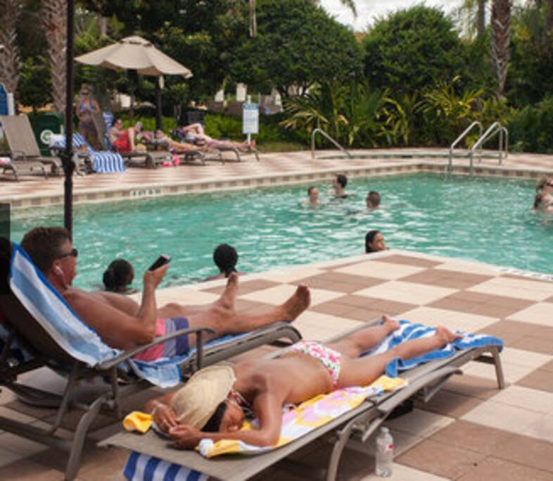 Pool area