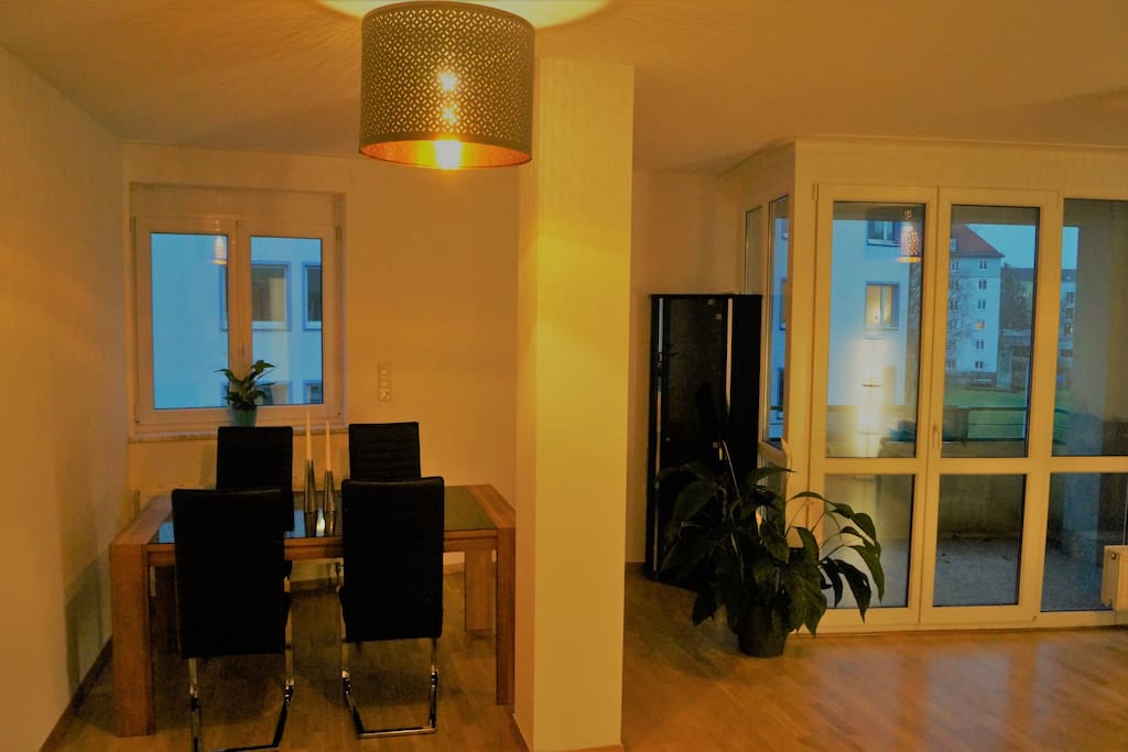 Living Room - Dining Area