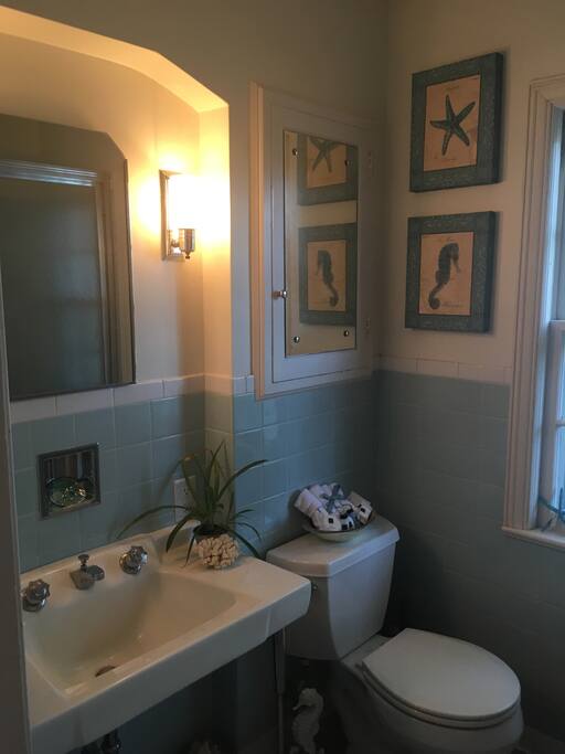 Private on suite bathroom