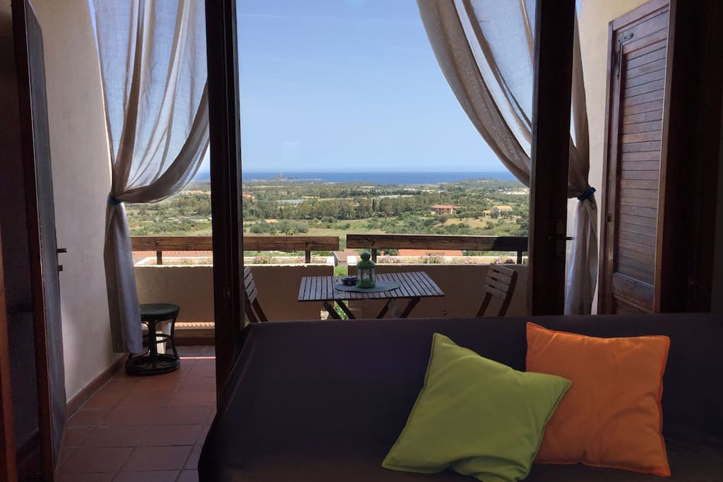 Vista dal soggiorno - View from the living room