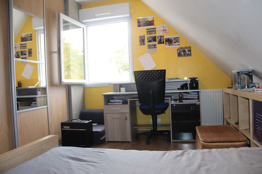 Le coin bureau avec WIFI