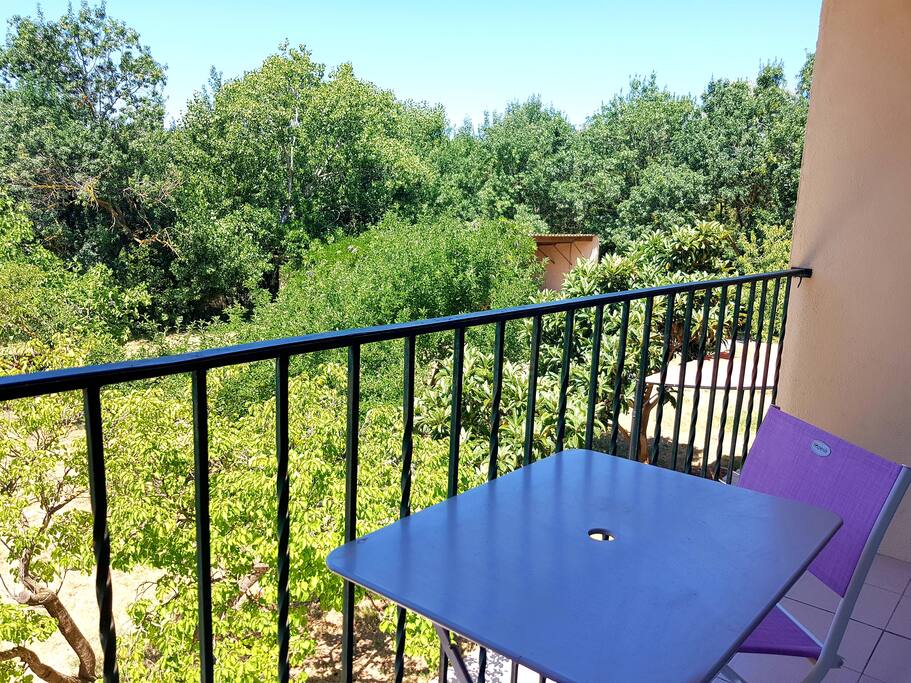 Balcon orienté Ouest