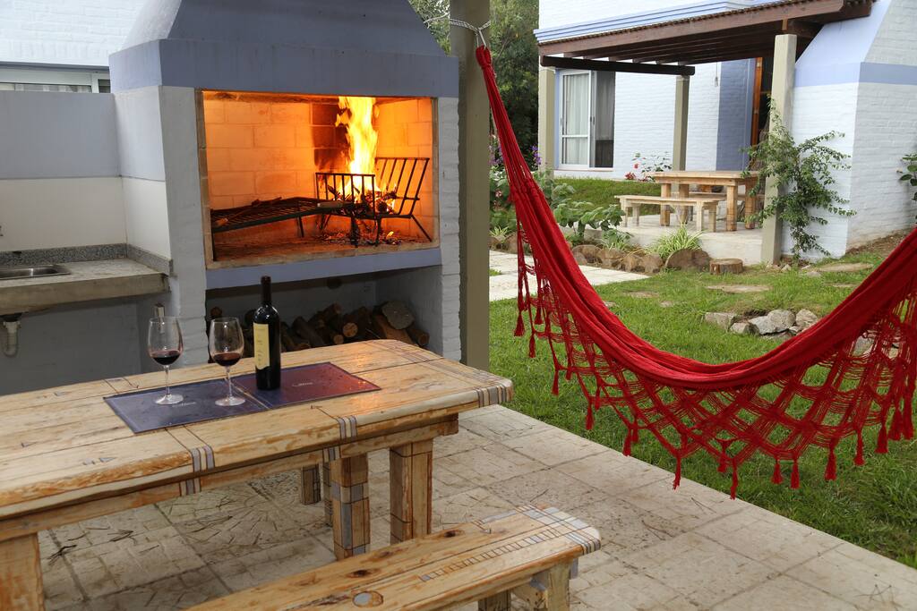 Barbacoa y siesta en la hamaca