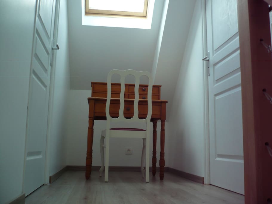 Haut de l'escalier