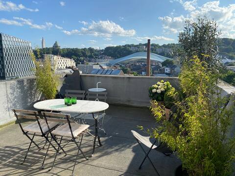Appartement with stunning views and 2 terraces