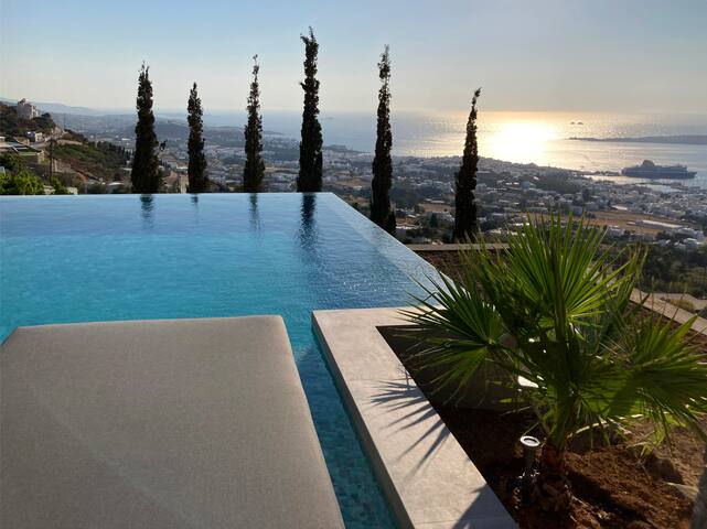 Infinity sea view hillside villa with private pool gallery image 2
