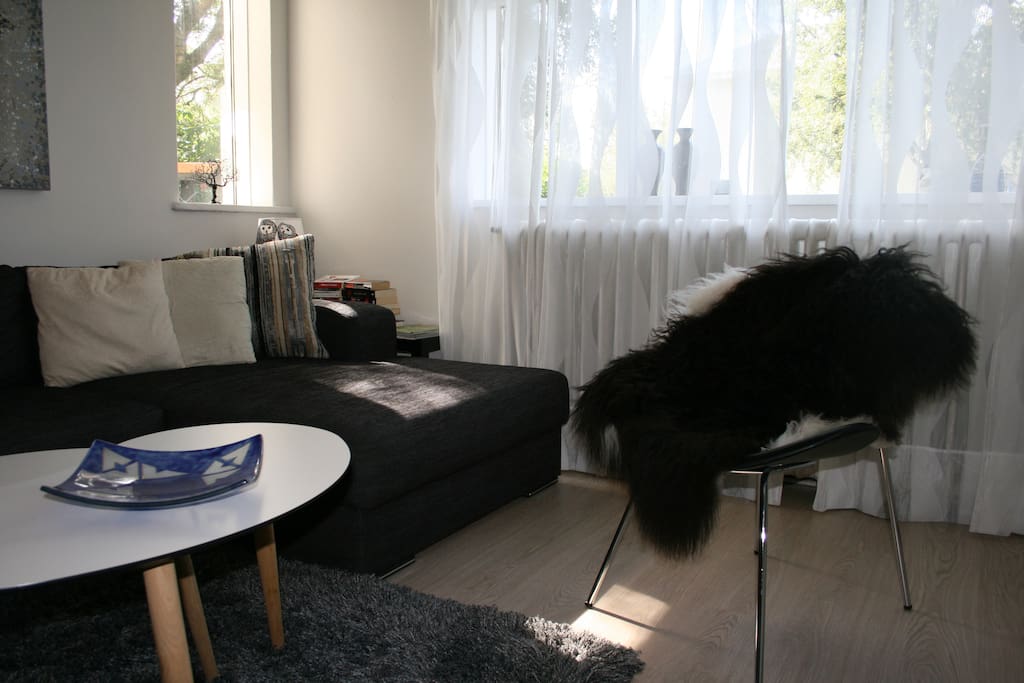 The living room