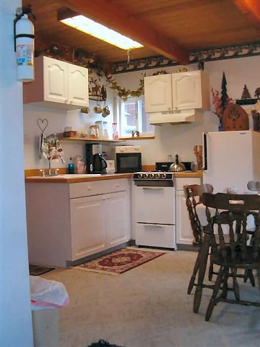 Fireweed Cabin Kitchen