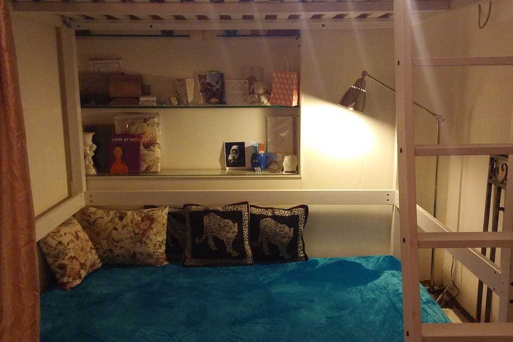 1.5m x 2m Giant Extra Soft Comfy 2m High Bunk bed at Living room~