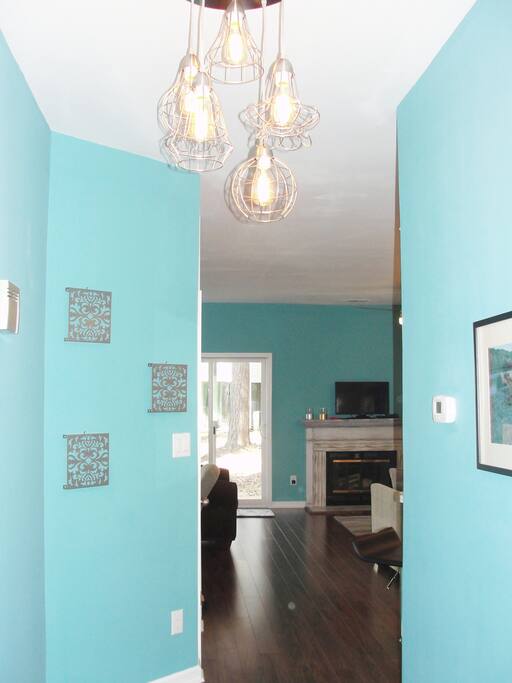 Entryway to a relaxing retreat.