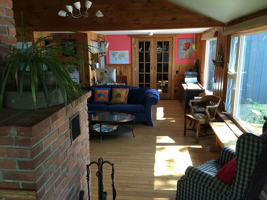 The old cabin, nice and close to the water