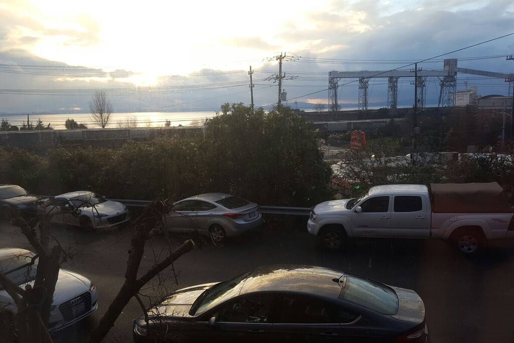 View from living room