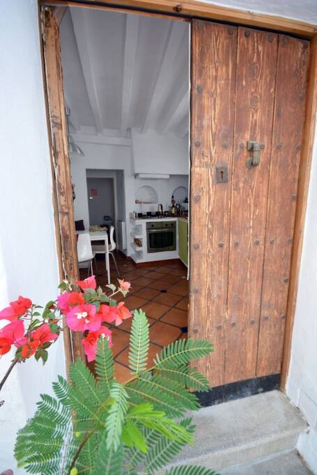 l'entrée de la maison