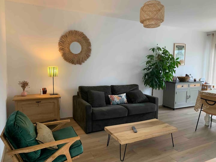 Gîte  Agapanthes 
Proche Champs Et Plage - Baie de Somme